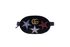 2.0 Crystal Stars Marmont Belt Bag, front view